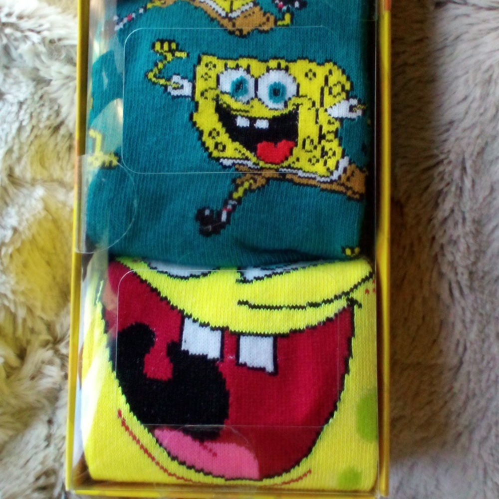 NWT🧦 SpongeBob crew socks - Picture 3 of 7